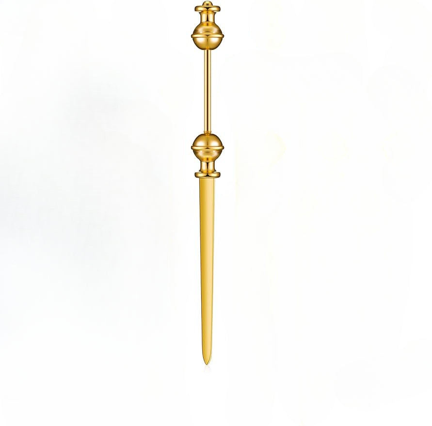 Wholesale Beadable Gold Letter Opener Suitable For Beads With 3mm Hole Diameter